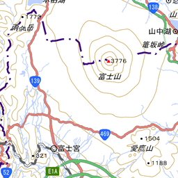 富士山登山ルート3776 1日目コースの登山ルート・コースタイム付き無料