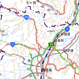安達太良山・箕輪山・鬼面山の登山ルート・コースタイム付き無料登山