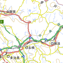中山道（細久手宿・御嵩宿）の登山ルート・コースタイム付き無料登山