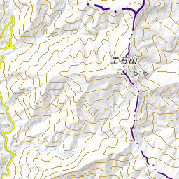 白髪山登山口-白髪山 周回コースの地図・登山ルート・登山口情報